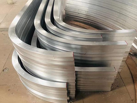 赤峰铝型材拉弯加工